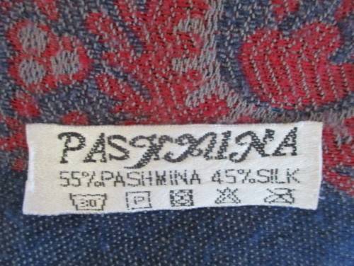 BEAUTIFUL REVERSABLE  PASHMINA AND SILK CLOTH/THROW