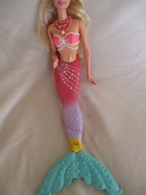MATTEL BARBIE MERMAID WITH BLUE TAIL