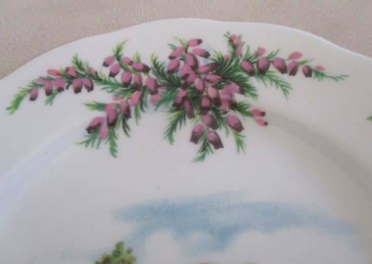 VINTAGE 1950`s/60`s ROYAL ALBERT PLATE - TRADITIONAL BRITISH SONGS SERIES - ROAD TO THE ISLES
