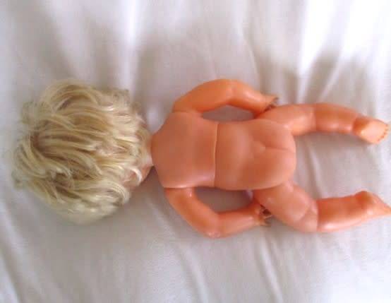 Beautiful Vintage 42cm tall First Love twisty body doll