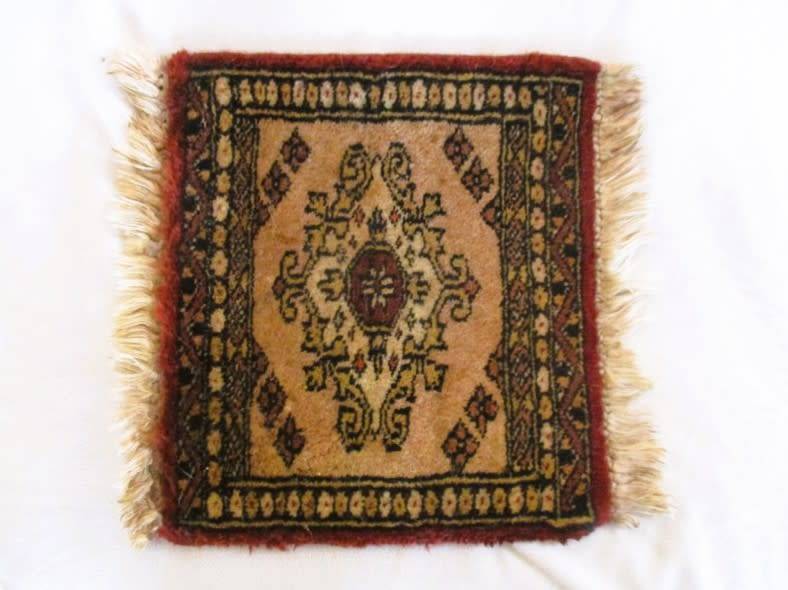 Two lovely Persian table mats