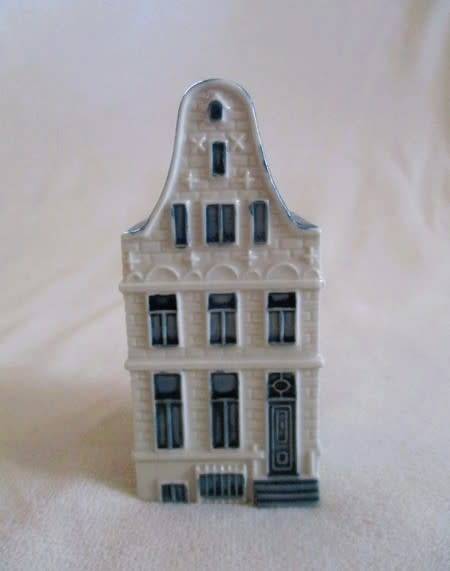 Blue Delfts KLM BOLS miniature house no 40 - "de Rode Hoed" - still sealed