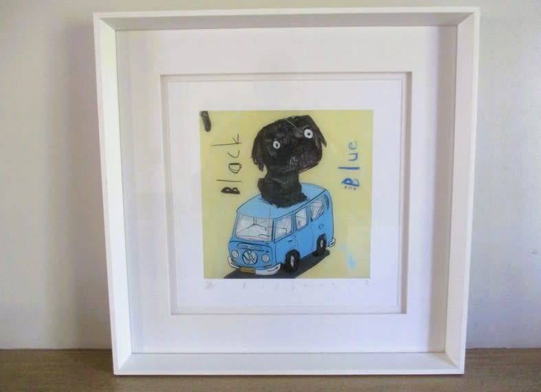 2. Limited edition framed, signed and numbered print (19/70) by  David Kuijers. Value R1500-R2000