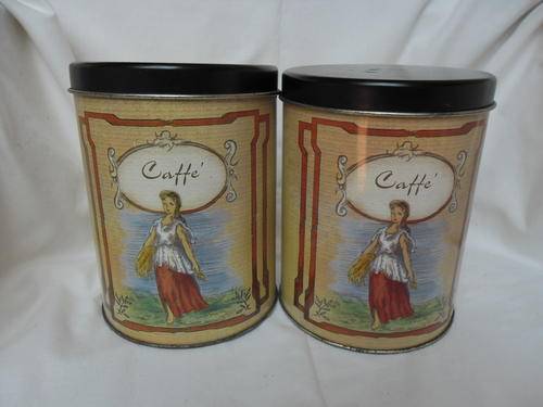 Two Unusual coffee tins for your collection