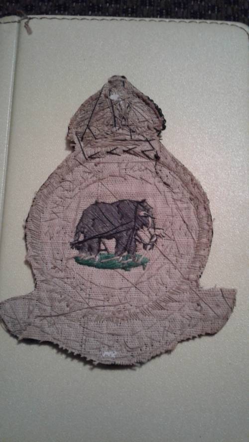 44 Rhodesian Squadron royal airforce cloth badge