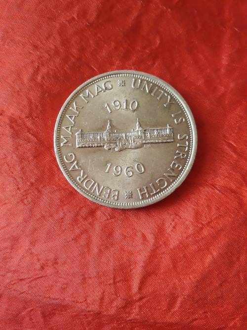South African 5 shillings 1960