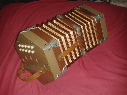Anglo Concertina Wizard by Bastari Made in Italy (Boere Konsertina)