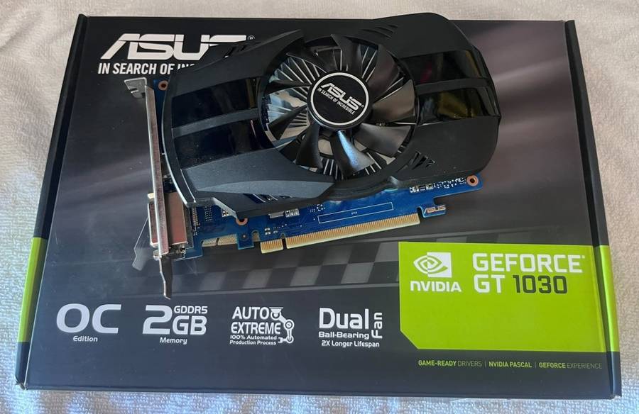 ASUS GT 1030 2GB OC GPU