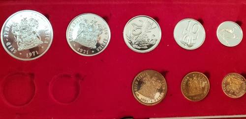 1971 Long Proof Sets ( With out gold )
