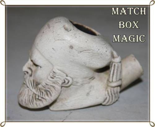 UNUSUAL PIPE BOWL IN SHAPE OF SULTAN HEAD  -NO MOUTH PIECE POSSIBLE MEERSCHAUM