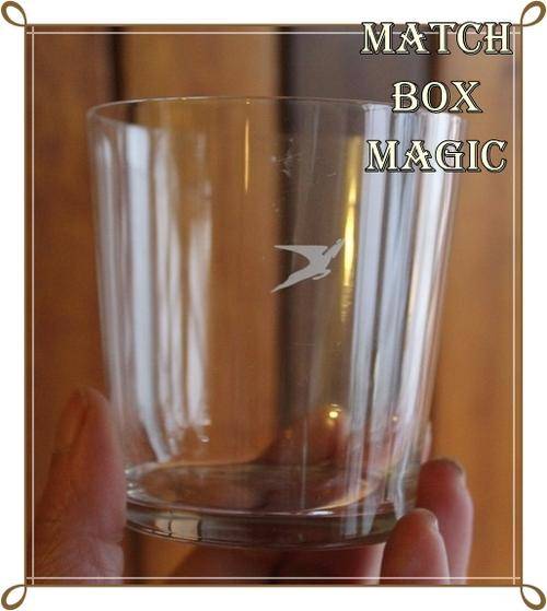 DRINKING GLASS WITH SAA SPRINGBOK INSIGNIA 2 AVAIL BID  IS PER GLASS