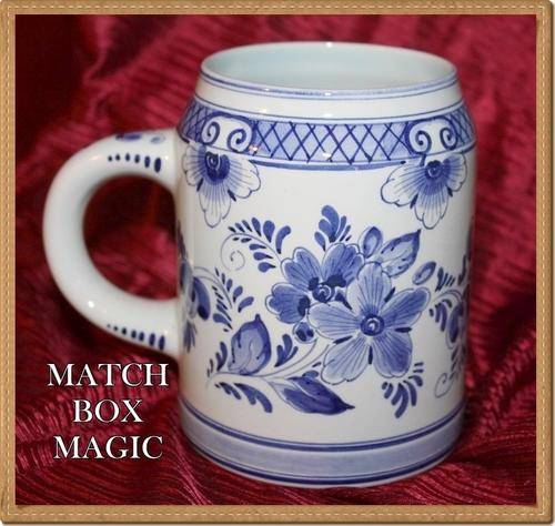 LOVELY DELFT HOLLAND HAND PAINTED AND SIGNED BEER MUG VERY GOOD CONDITION