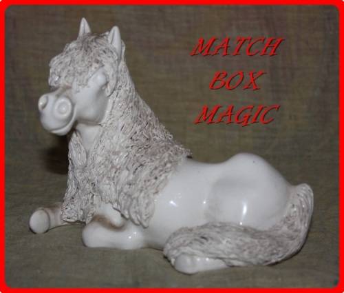 CHEVAL CERAMICS SPAGHETTI HAIR PONY LYING DOWN LARGE