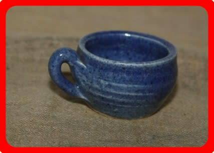 TINY POTTERY POTTY BLUE