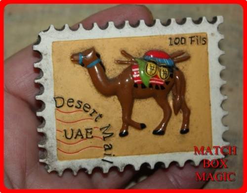 UAE DESERT MAIL CAMEL FRIDGE MAGNET