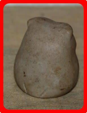 SMALL POTTERY OWL LOVELY EYE DETAIL