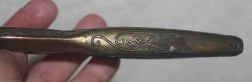 VINTAGE NUTCRACKER WITH LOVELY ART NOUVEAU DESIGN