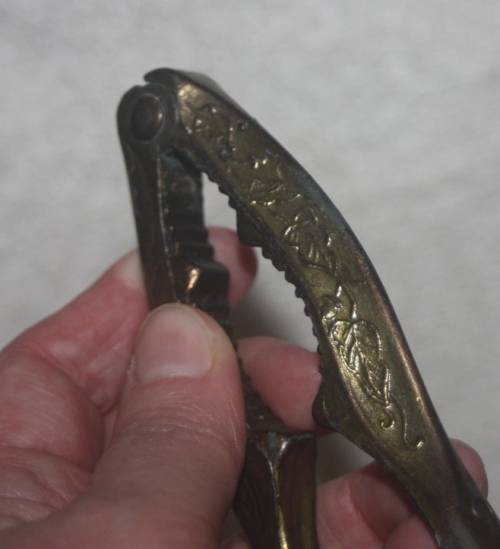 VINTAGE NUTCRACKER WITH LOVELY ART NOUVEAU DESIGN