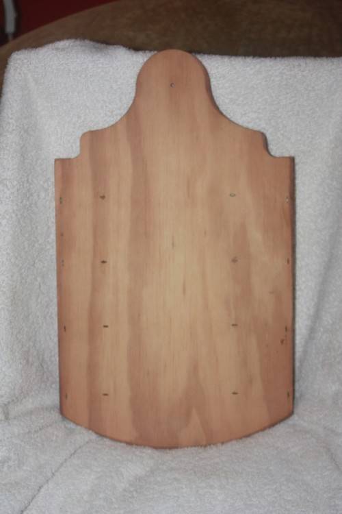 FOR THE THIMBLE COLLECTOR LOVELY DISPLAY SHELF HOLDING 24 THIMBLES