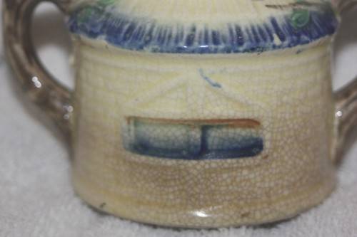 OLD COTTAGE SUGAR BOWL NO LID (D) PERFECT FOR A POT PLANT OR HERBS
