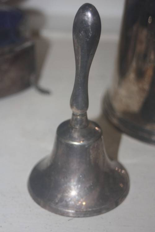 JOB LOT OF SILVER AND PLATED ITEMS BID IS FOR ALL SEE DISCRIPTION PAGE