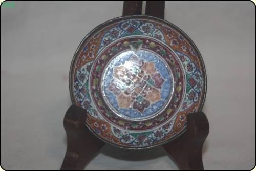SMALL CLOISONNE BOWL STAND NOT INCLUDE(D)