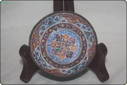 SMALL CLOISONNE BOWL STAND NOT INCLUDE(D)