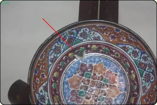 SMALL CLOISONNE BOWL STAND NOT INCLUDE(D)