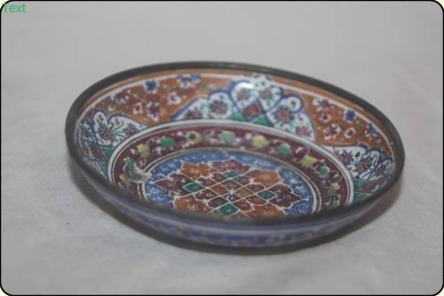 SMALL CLOISONNE BOWL STAND NOT INCLUDE(D)