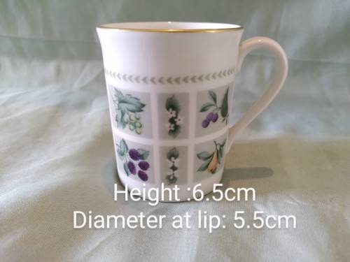 Royal Doulton Tapestry pattern cup and saucer