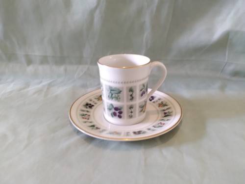 Royal Doulton Tapestry pattern cup and saucer