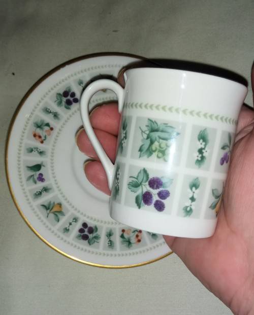 Royal Doulton Tapestry pattern cup and saucer