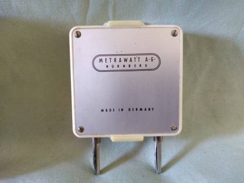Metrawatt AG Nurnberg Germany Light Meter Booster Cell with Case