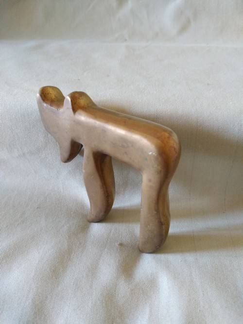 Brass hebrew chai (life) symbol  decorative item