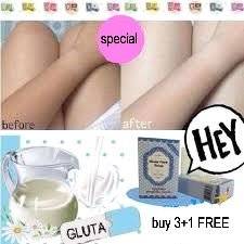 #1 SPECIAL! Buy 3 GET 1 FREE!.Pure GLUTA Soap. 70g. Sunscreen 50+ perfect skin Glutathione 30%