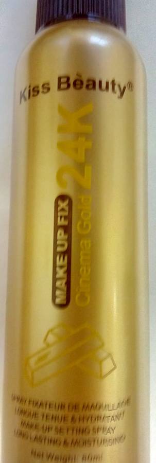 24K gold fix make up.Oxygen enriched face spray freshness all day. Paraben FREE.Whitening,anti aging