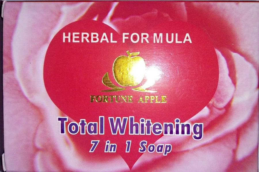 7 in 1 total whitening soap 100g.Dark spot, freckles,blemishes,acne,100% natural sunscreen,organic