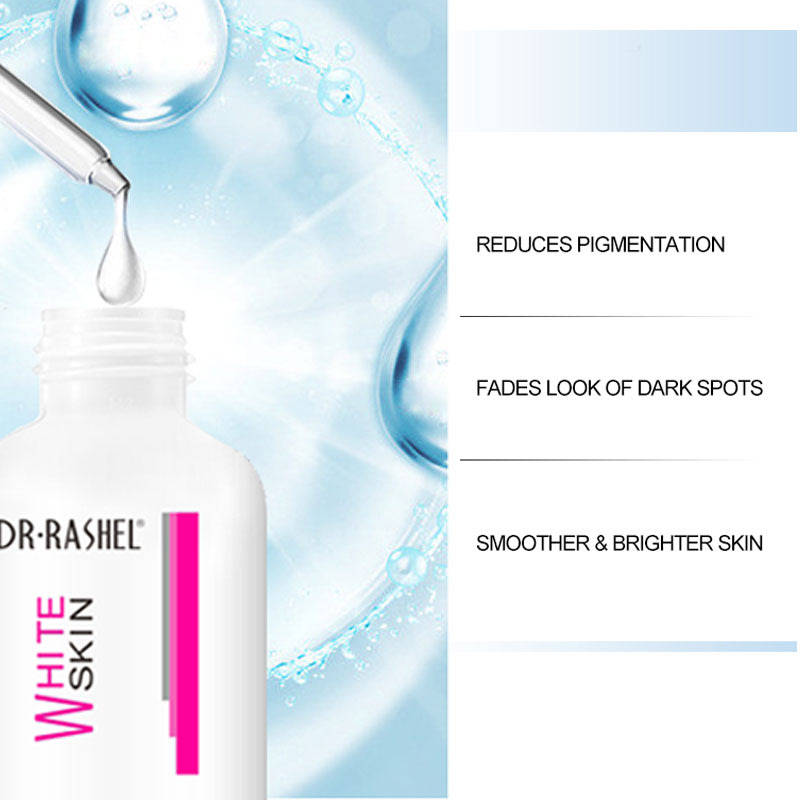 50g White skin serum.Arbutin,Vitamin B3,castor oil,aloe,fade spots,brightening, face lift,hyaluronic