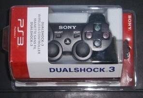 Genuine Black 6 Axis DualShock 3 Wireless Bluetooth Controller for PS3 One Year Warranty