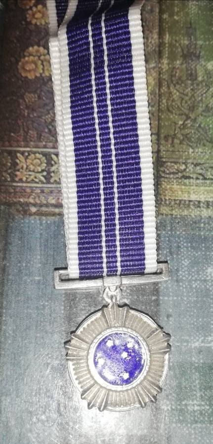 SILVER SOUTHERN CROSS MEDAL
