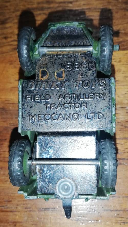 DINKY TOY FIELD ARTILLERY TRACTOR MECCANO LTD