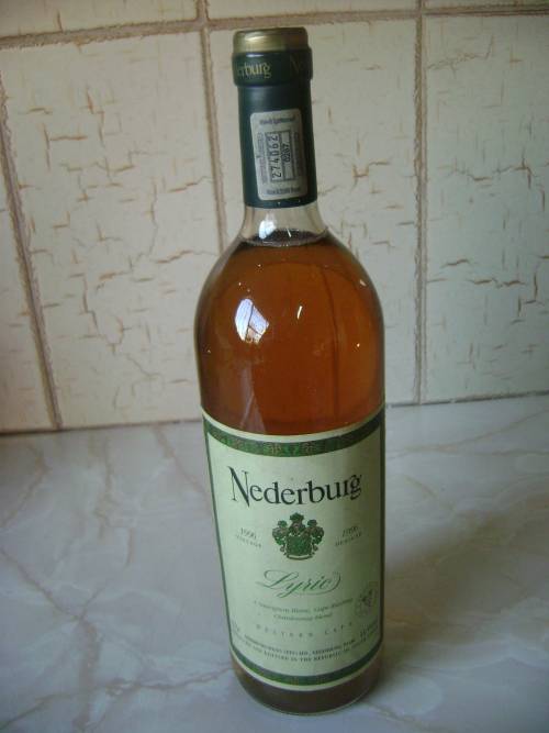 COLLECTABLE WINE - "1996 NEDERBURG LYRIC"