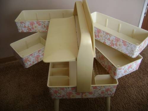 VINTAGE SEWING BASKET