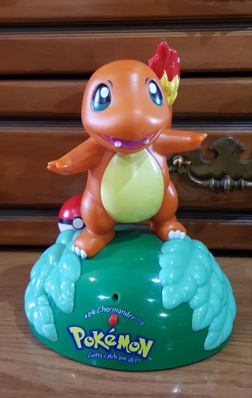2 x Pokemon battery-operated talking figures - sold together as one lot