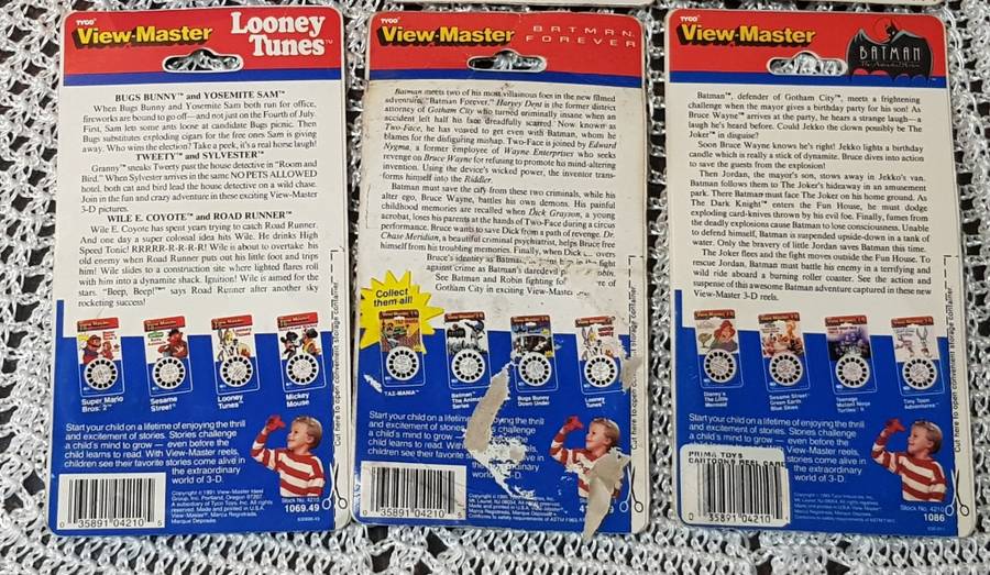 Amazing Find - VIEWMASTER viewers plus sealed packets with viewmaster reels plus extra items