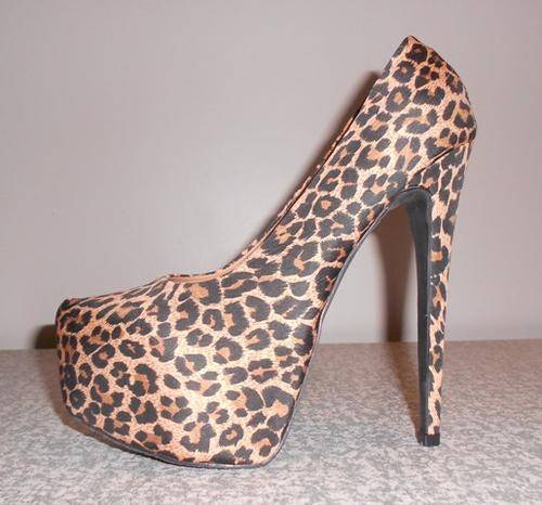 ZOOM Leopard Print Heels (Size 5 & 6) - Spring Sale