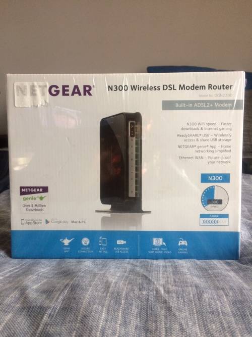 Netgear N300 Wireless DSL Modem router (DGN2200)