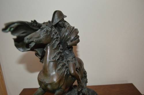 "Napoleon Bonaparte Bronze on Horseback"