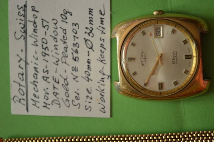 Rotary Swiss Mechanical watch with 2 straps $$$REDUCED$$$