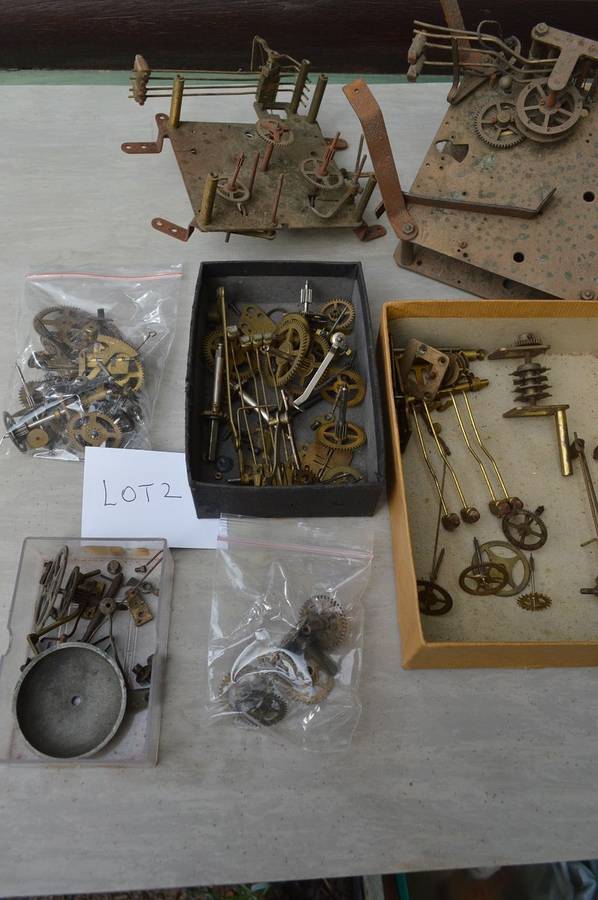Clock spares lot 2